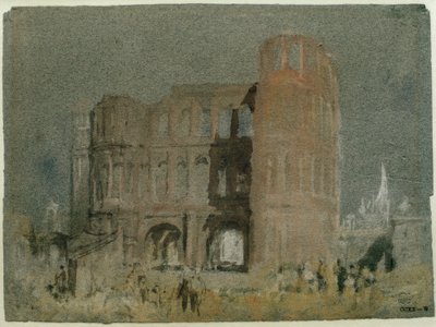 The Porta Nigra, Trier by Joseph Mallord William Turner